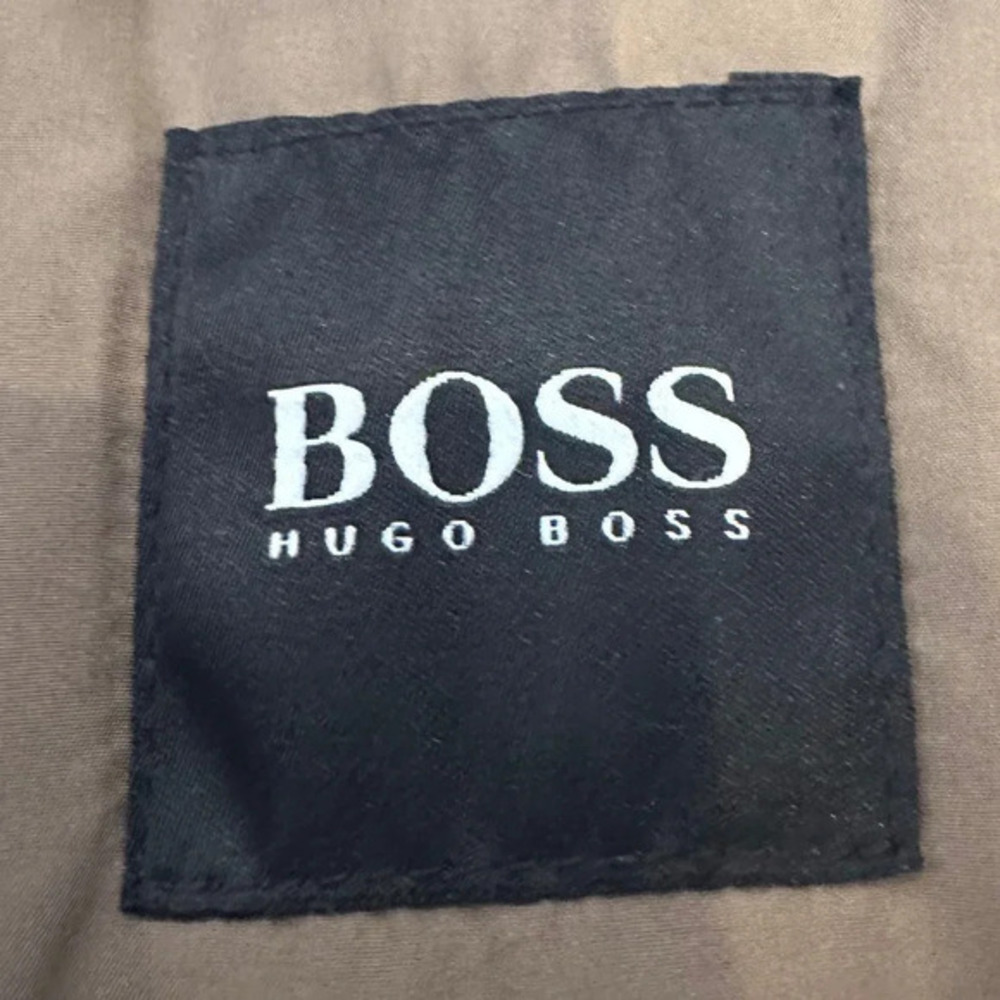 Hugo Boss Chadwick Suede Jacket in Rust Brown -‎ Size 44R - Picture 6 of 7